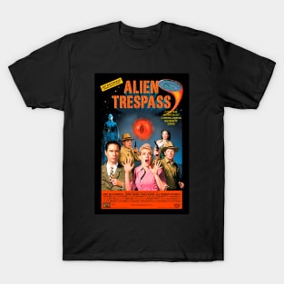 Classic Science Fiction Movie Poster - Alien Trespass T-Shirt